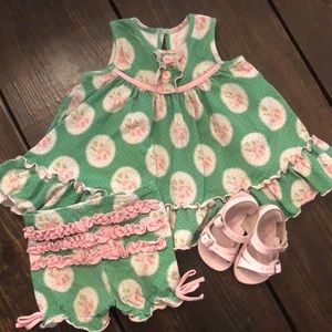 Sweet Honey • Dress with Bummies